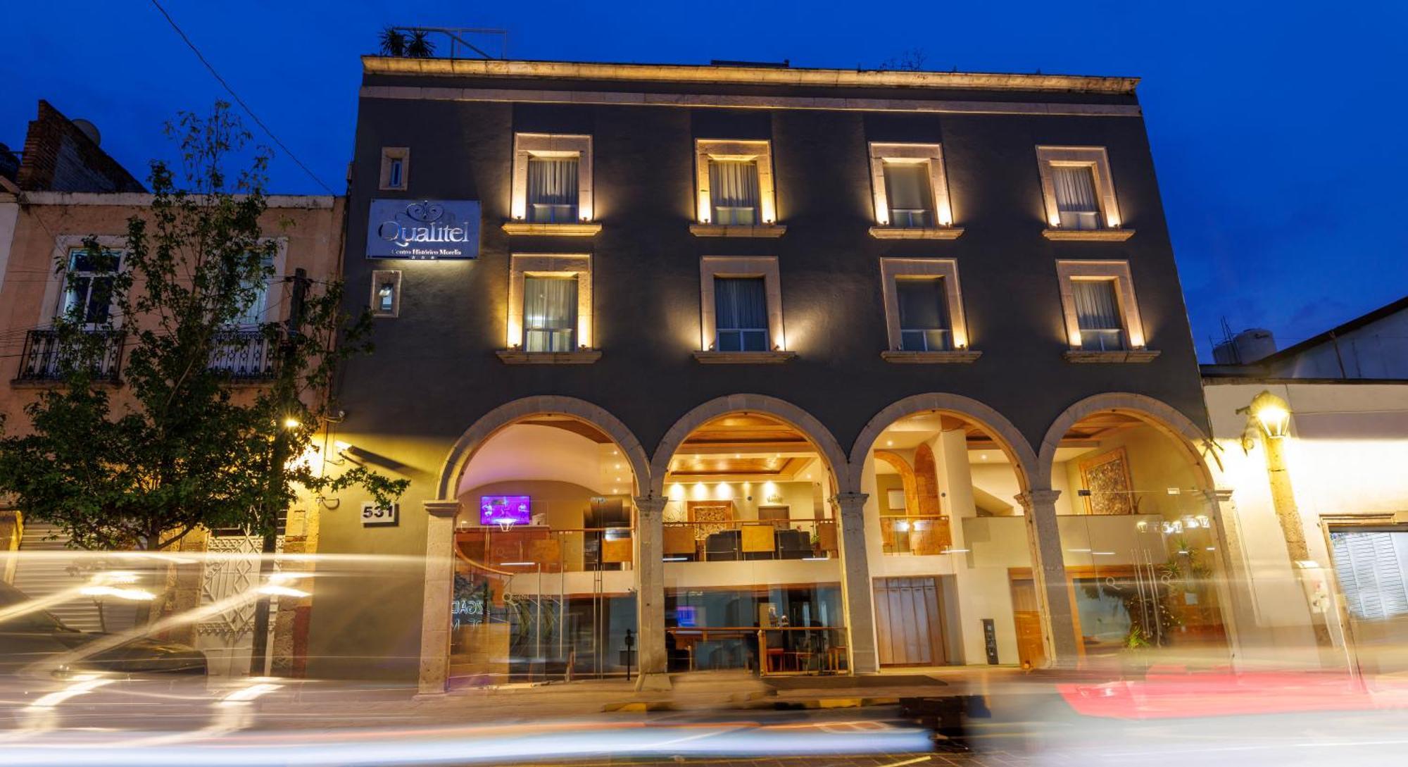 Hotel Qualitel Centro Histórico Morelia Exterior foto